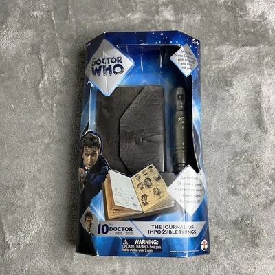 Doctor Who 10th The Journal of Impossible Things & Sonic Screwdriver - Image 1 of 4