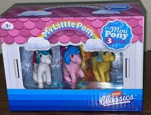 My Little Pony - Mini Clásicos Retro - Paquete de 3 - Firefly Gusty Bubbles - Imagen 1 de 5