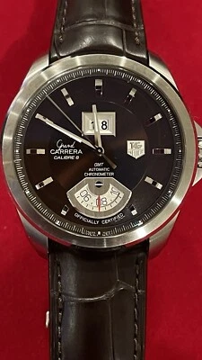 Impecable *Nuevo* Reloj Cronógrafo Tag Heuer Grand Carrera WAV5113 para Hombre ¡Con Papeles! Foto 1 de 4