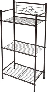 3 Tier Storage Shelf | Freestanding | Dimensions: 17.3"x 10.6"x 35.8 | Free Stan - Picture 1 of 6