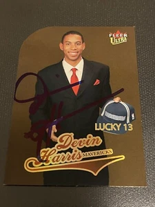 Devin Harris Autographed Signed Rookie Card ~ 2004-05 NBA Fleer Ultra Gold RC - Picture 1 of 1