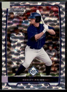 2012 Bowman Prospects Silver Ice Robby Price #BP20 Tampa Bay Rays