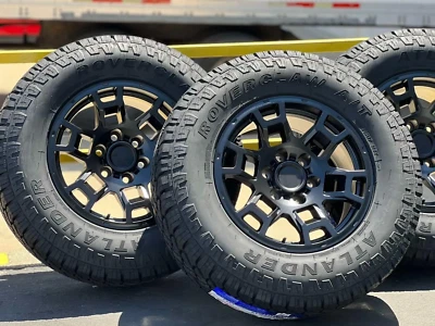 Llantas 17" 265/70R17 neumáticos A/T TRD PRO Toyota 4runner Tacoma Tundra llantas Sequoia Foto 1 de 4