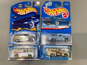Konvolut 4 verschiedene Hot Wheels '56 Ford Truck 1999 2000 2002 2004 - Bild 1 von 5