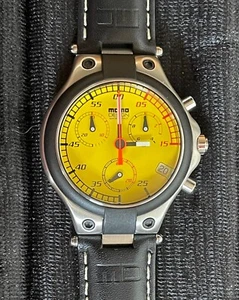 RARE Momo Design Speed Watch MD-014 Yellow NLA - Picture 1 of 7