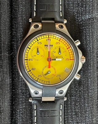 RARO Reloj de Velocidad Diseño Momo MD-014 Amarillo NLA Foto 1 de 4