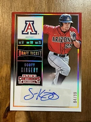 SCOTT KINGERY 2015 Panini Contenders Draft Ticket AUTOGRAPH ROOKIE #94/99 (#20) - Image 1 of 2