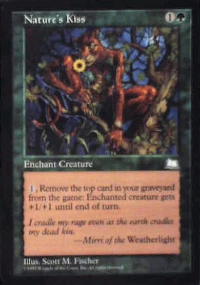 Nature's Kiss - Weatherlight: #136, Magic: The Gathering Lp R45 - Image 1 of 1