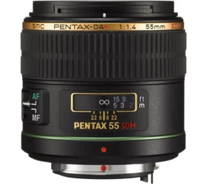 Lente Prime Pentax Ricoh 55 mm DA* f/1,4 SDM - Imagen 1 de 1