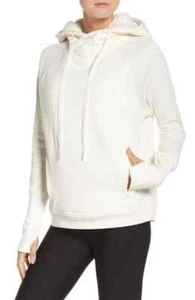 NUEVO ALO Frost Sudadera con Capucha Forrada de Oveja Imitación en Marfil - Talla M #NA522 - Imagen 1 de 10