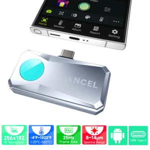 High-Resolution 256x192 IR Thermal Imager Imaging for Android Portable Compact  - Picture 1 of 19