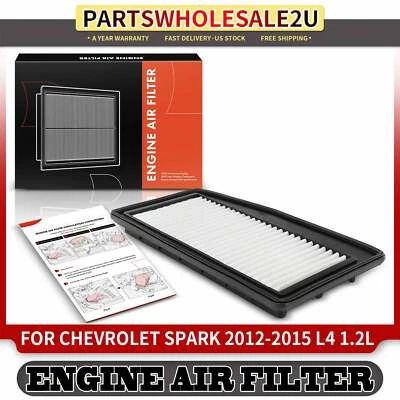 Nuevo filtro de aire del motor para Chevrolet Spark 2012 2013 2014 2015 panel rígido de 1,2 L Foto 1 de 4