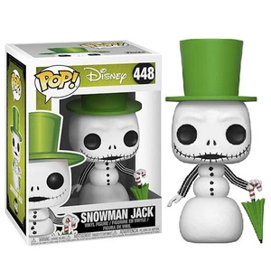 FUNKO POP ! DISNEY NIGHTMARE BEFORE CHRISTMAS - (448) SNOWMAN JACK SKELLINGTON - Foto 1 di 4