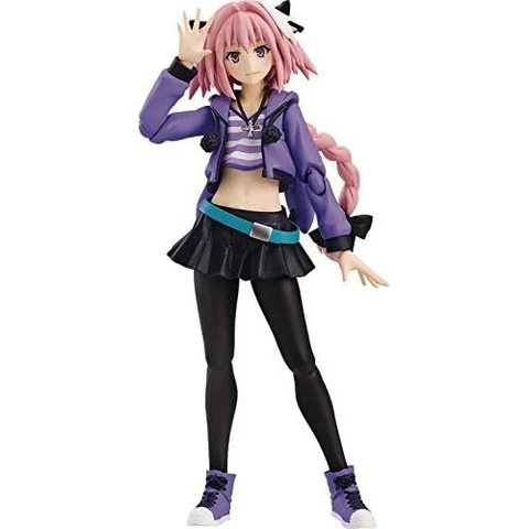 figma Fate/Apocrypha Rider of Black Casual ver. Action Figure w/ Tracking NEW Cover