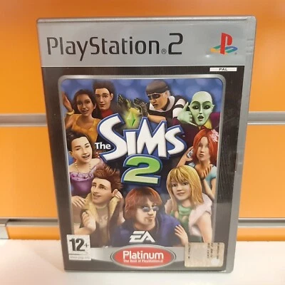 The Sims 2 - Platinum PS2 USATO ITA (NO Libretto) - Immagine 1 di 3