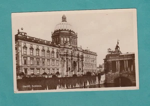 BERLIN SCHLOSS CASTLE VINTAGE REAL PHOTO POSTCARD GERMANY  - Picture 1 of 2