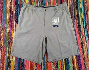 NWT Little Donkey Andy Mens XXL 4 Way Stretch Drytech UPF 50+ Shorts Gray - Picture 1 of 12