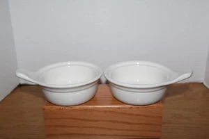 2 ~~Siracusa Cina GIBILTERRA zuppa profonda pesante? Ciotole con manici ** NO COPERCHI - Foto 1 di 7
