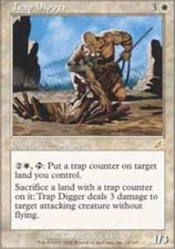 1x Trap Digger NM, English MTG Scourge