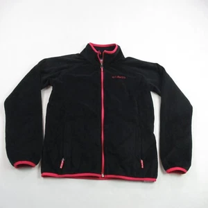 Columbia Jacket Boys Large Long Sleeve Full Zip Pockets Outdoor Fleece - Picture 1 of 10