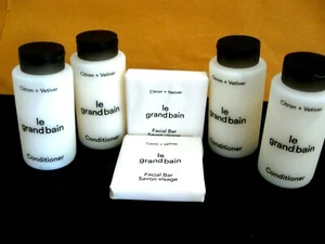4 GROSSE 1,7 OZ (6,8 oz insgesamt) Le Grand Bain Zitrone + Vetiver Conditioner/2 SEIFENRIEGEL - Bild 1 von 5