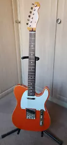 Squier Classic Vibe '60s Custom Telecaster Electric Guitar - Candy Tangerine - Picture 1 of 5