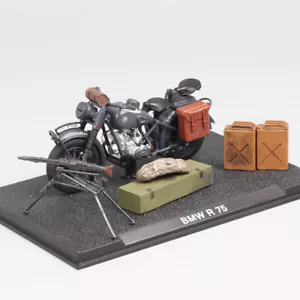 1/24 Scale WW2 BMW R75 Military Motorcycle Toy Bike Model War Scenes Accessories - Picture 1 of 15