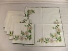 c4 Marks & Spencer Autumn Leaves - matching items - tablecloth & napkins - 3F4C