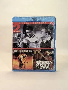 Mr Sardonicus The Brotherhood of Satan Double Feature Classic Horror Blu-ray DVD - Foto 1 di 2