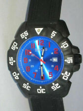 Nautec No Limit Luxury Diver Carbon Date Blue-Ocean Limited Watch New MSRP: €689