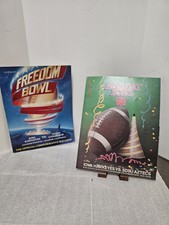 1984 Freedom Bowl And 1986 Holiday Bowl Program Magazine Iowa Hawkeyes 