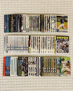 Milwaukee Brewers 100 Card Lot! Rookies, Prospects, All-Stars, HOFers & More!