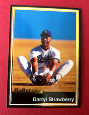 1991 Ballstreet Darryl Strawberry Los Angeles Dodgers