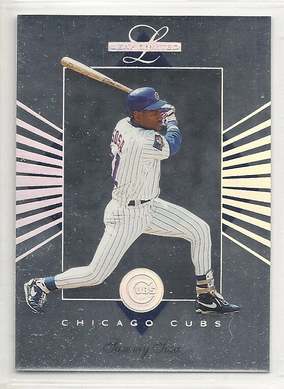 1994 Leaf Limited Baseball - #92 - Sammy Sosa - Chicago Cubs - Image 1 of 1