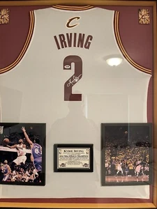 Kyrie Irving 2016 NBA Final championship SIGNED JERSEY PSA Authenticator - Picture 1 of 4