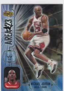 MICHAEL JORDAN 1999 Upper Deck Ionix AREA 23 $$ INSERT Basketball Chicago Bulls! - Picture 1 of 2