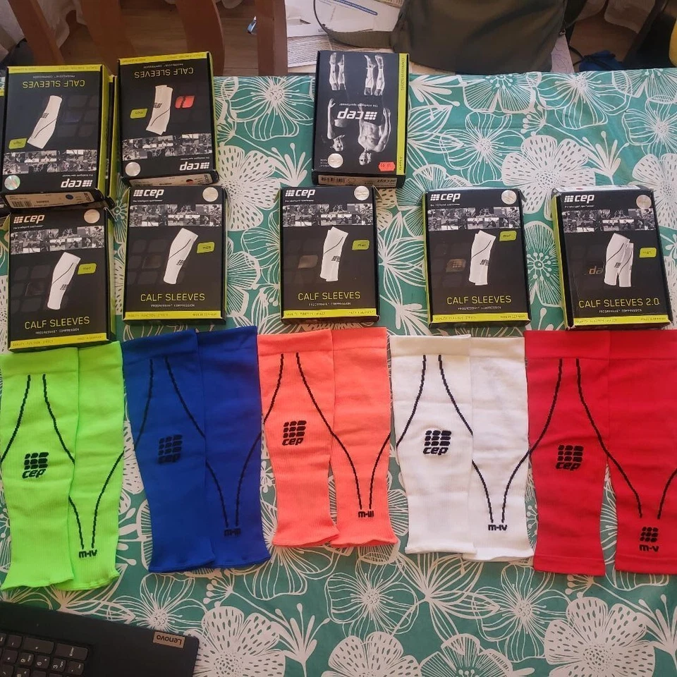 CEP Men's Pro+ Calf Compression Sleeves Performance Crossfit Pick Color & Size - Image 1 of 4