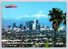 Vintage Postcard  Los Angeles Califronia San Gabriel Mountains