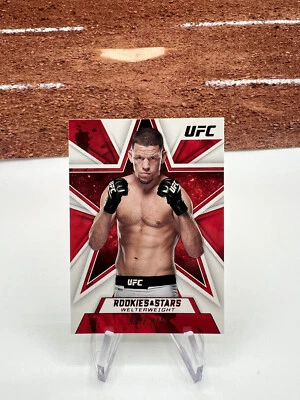 2021 Panini Chronicles Rookies and Stars #88 Nate Diaz PINK - Image 1 of 3