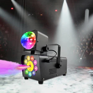 Máquina de niebla 500W humo control remoto LED RGB luz de escenario fiesta espectáculo DJ discoteca - Imagen 1 de 17
