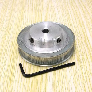 Polea de correa de distribución de aluminio MXL 100 dientes 8 mm diámetro 0,08" paso para motor paso a paso - Imagen 1 de 3