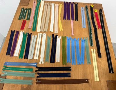 Konvolut Reißverschlüsse 47 Stück div. Längen - Bild 1 von 4