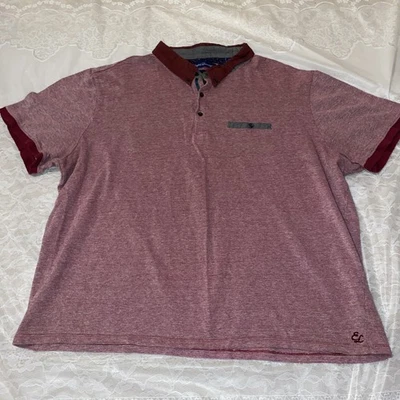 Vintage English Laundry Mens Button Up Red Dress Shirt Size 3XL - Image 1 of 4