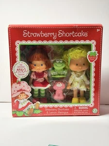 ERDBEER SHORTCAKE 1980er AUTHENTISCHES DESIGN ERDBEERE & ZITRONE BAISER SET - Bild 1 von 7