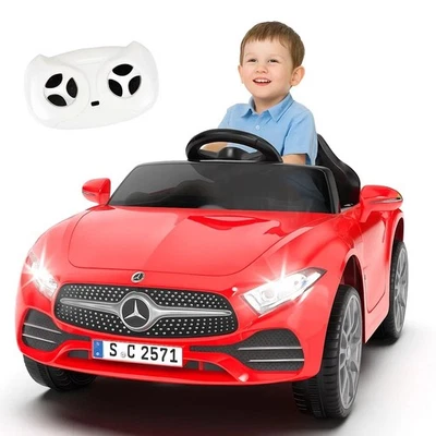 12V Kids Electric Car Ride on Toys for Girls Boys w/Remote, Battery Powered,Red - Image 1 of 4