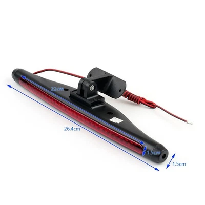 👏28LED 12V Third 3RD Brake Tail Light High Mount Stop Car Lamp Red Light — 第 1/4 张图片