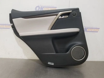 20 2020 LEXUS RX350 REAR DOOR TRIM PANEL GRAY LEATHER LEFT DRIVER Foto 1 de 4