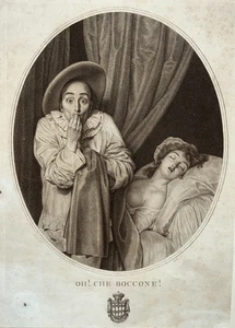 Oh che Boccone GRAVUREN Burke SICARDI Curiosa EROTICA XVIII° - Bild 1 von 5