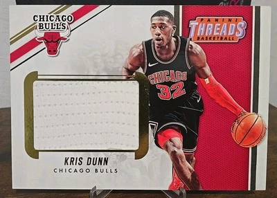 2017-18 Panini Threads Kris Dunn 5x7 Memorabilia #BTM-KDN - Bulls - Image 1 of 2