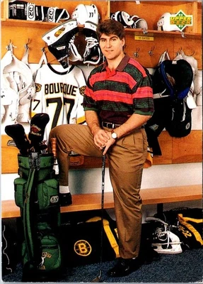 1992 Upper Deck Ray Bourque #626 Boston Bruins Hockey Card - Image 1 of 2